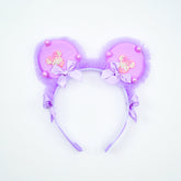 Stylish Minnie Style Crystal & Pearl Embellished Girls Hairband